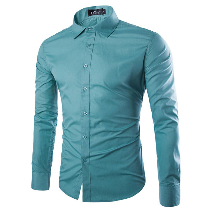 Men's elegant long sleeve shirt Lisslune