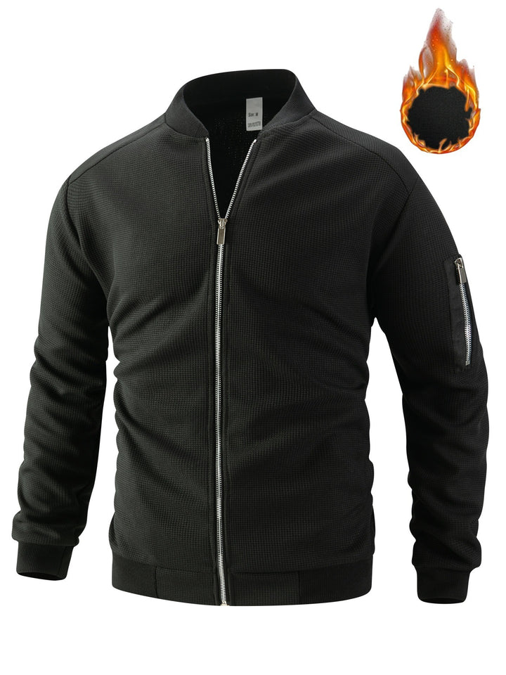 Men's Sporty Bomber Jacket Lisslune