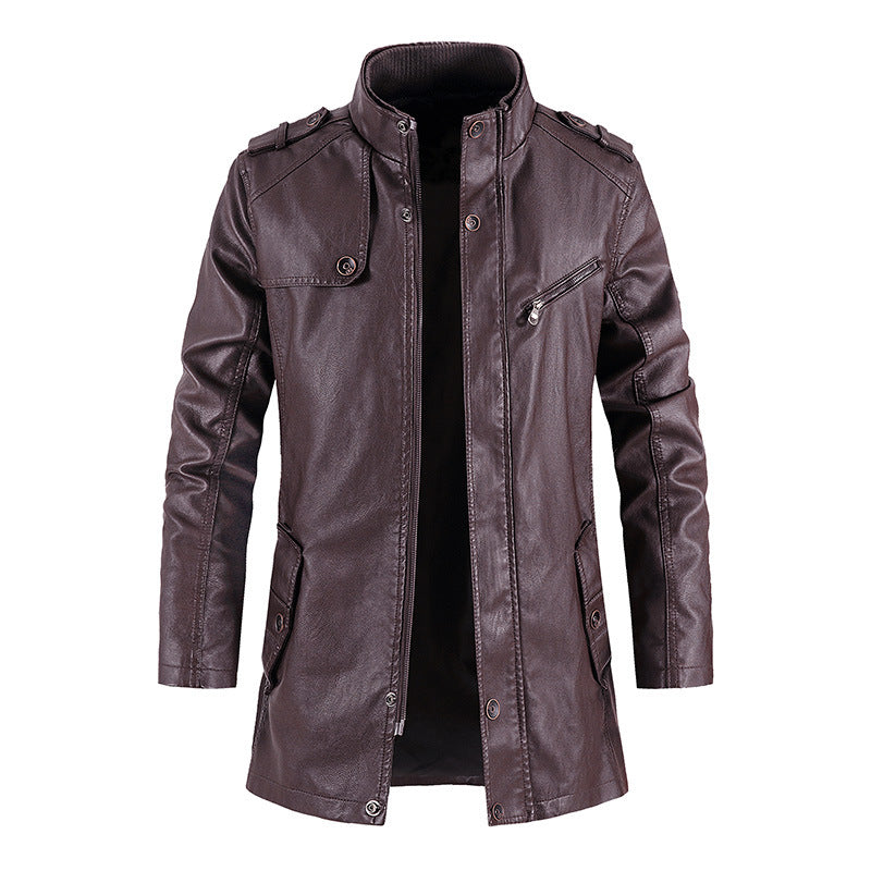 Men's Fashion Leather Jacket Lisslune