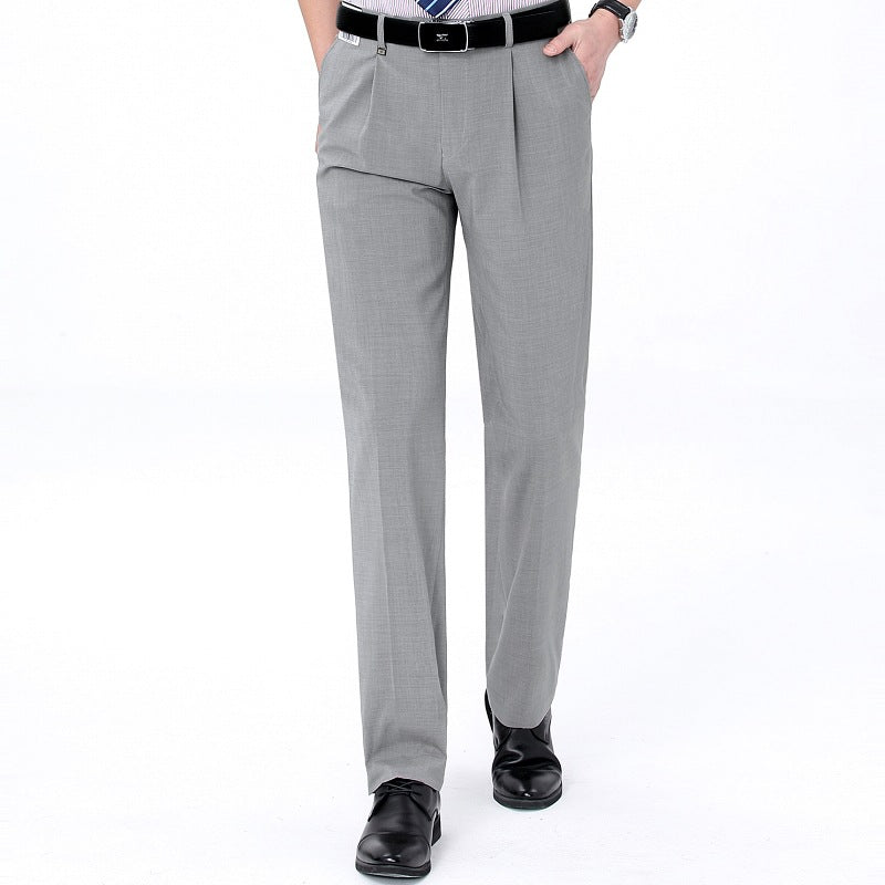 Men's elegant business trousers with modern cut Lisslune