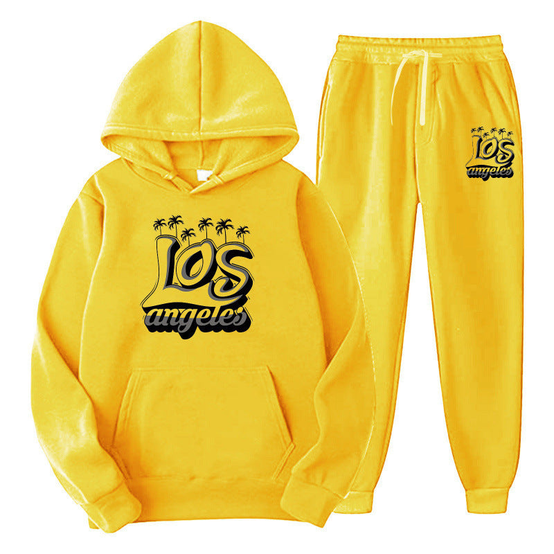 Women's Sporty Hoodie and Jogging Pants Set Lisslune