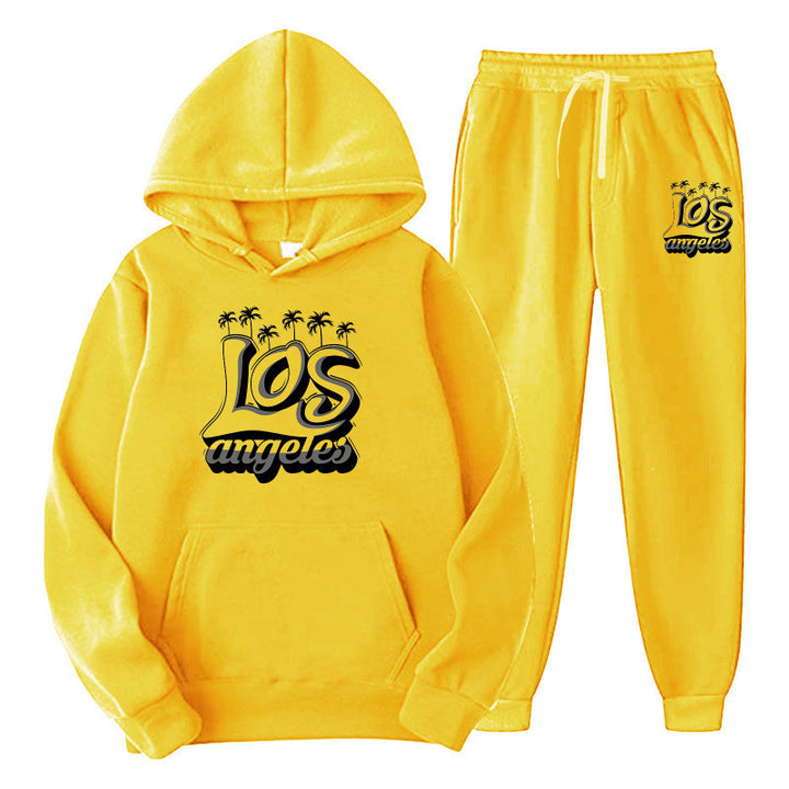 Women's Sporty Hoodie and Jogging Pants Set Lisslune