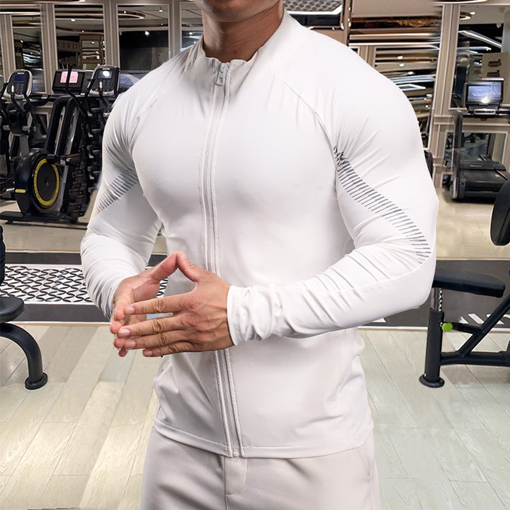 Men's Long-Sleeved Sports Top with Optimized Breathability Lisslune