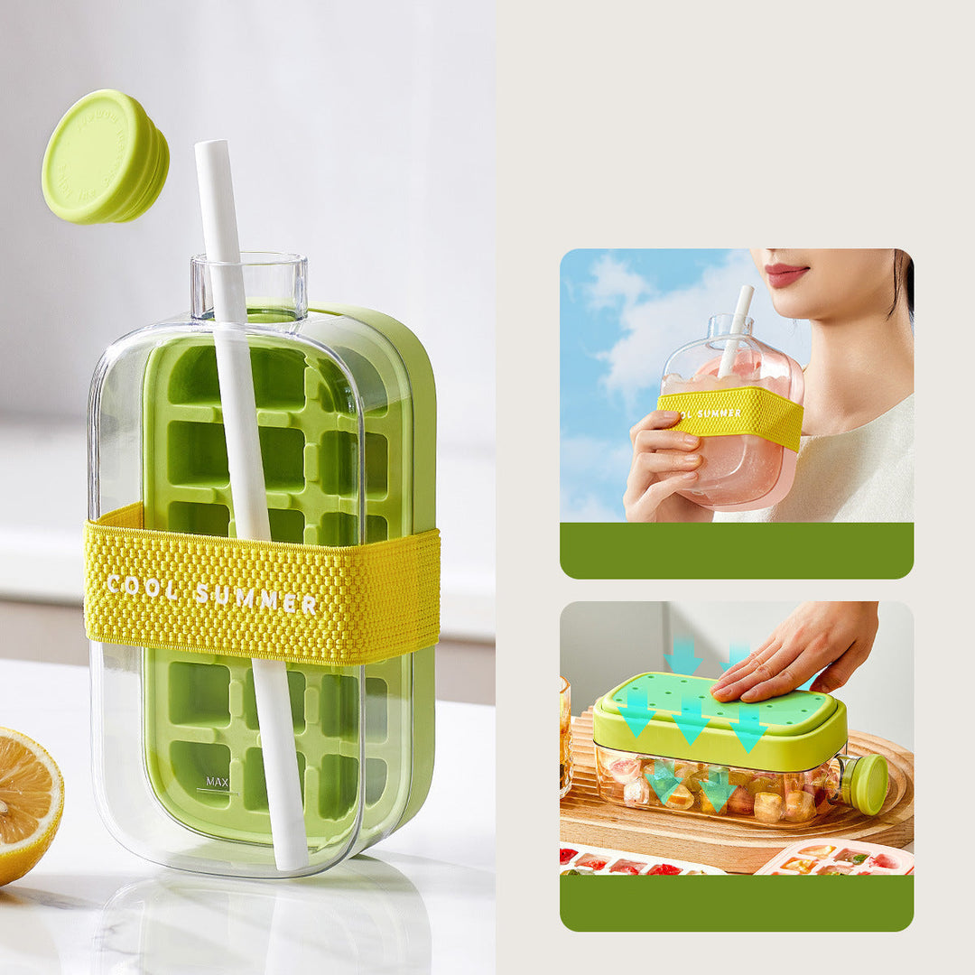 Lisslune | Practical 2in1 Ice Cube Bottle