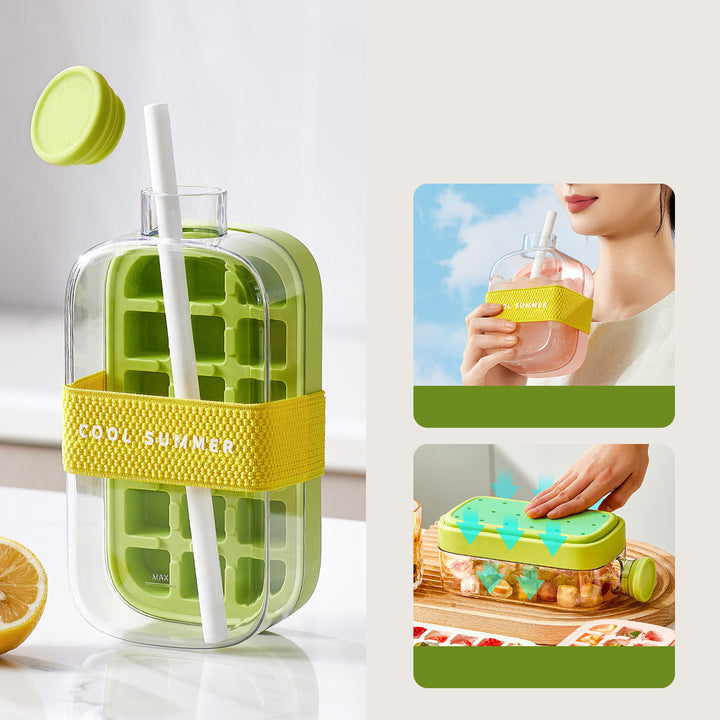 Lisslune | Practical 2in1 Ice Cube Bottle