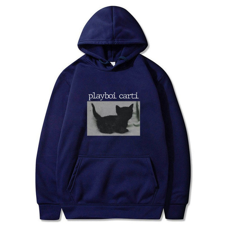 Women's hooded sweatshirt with unique artistic print Lisslune