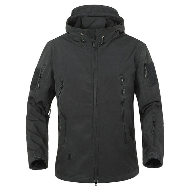 Men's multifunctional outdoor jacket with insulating fleece lining and practical zip pockets Lisslune