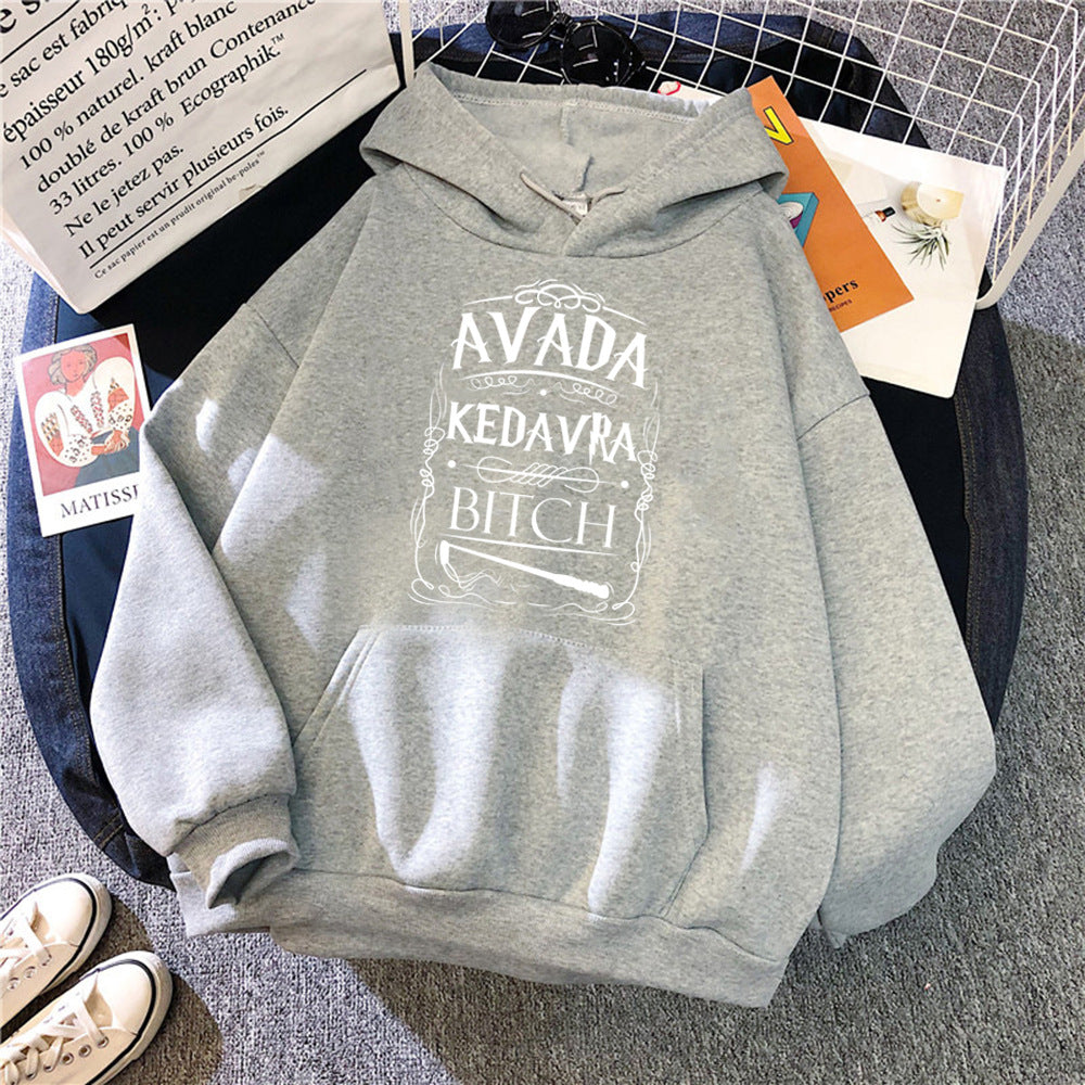 Women's hoodie with creative text Lisslune