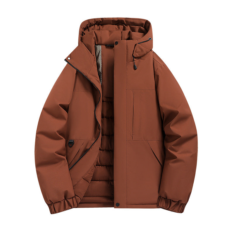 Men's Functional Winter Jacket with Removable Hood Lisslune