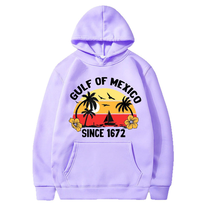 Women's hoodie with creative beach motif and high-quality fabric Lisslune
