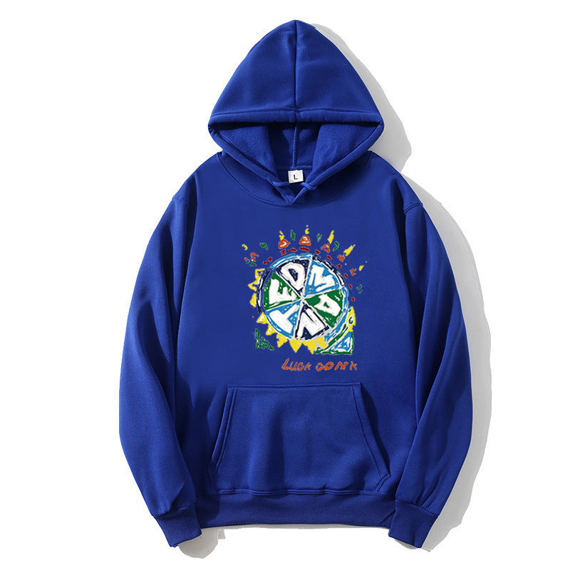 Women's hoodie with creative graphic print Lisslune