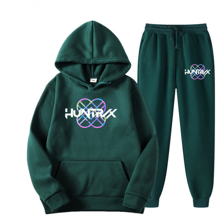 Women's tracksuit with modern graphic design and casual fit Lisslune