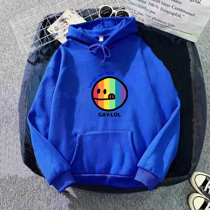 Women's hoodie with colorful graphic print Lisslune