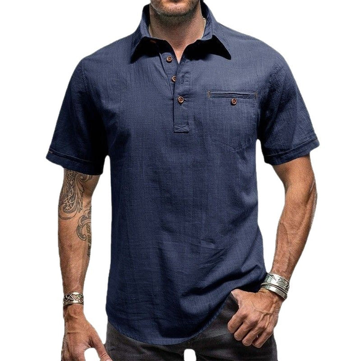 Men's Short Sleeve Shirt Lisslune