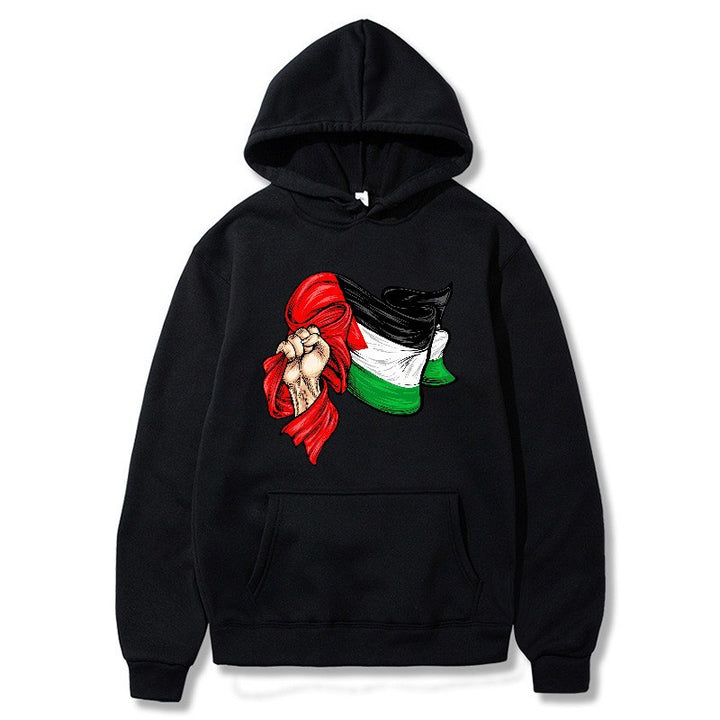 Women's Hoodie with Unique Graphic Design Lisslune