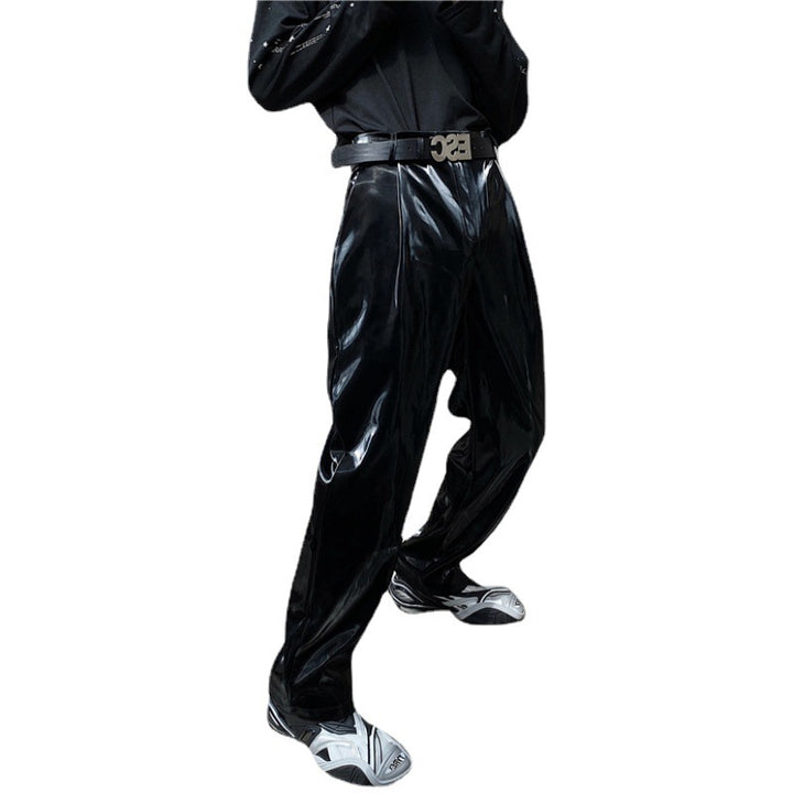 Men's High-Quality and Stylish Patent Pants Lisslune
