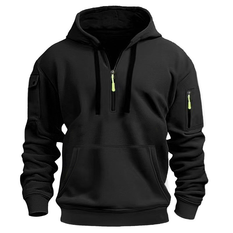 Men's sweatshirt with functional pockets Lisslune