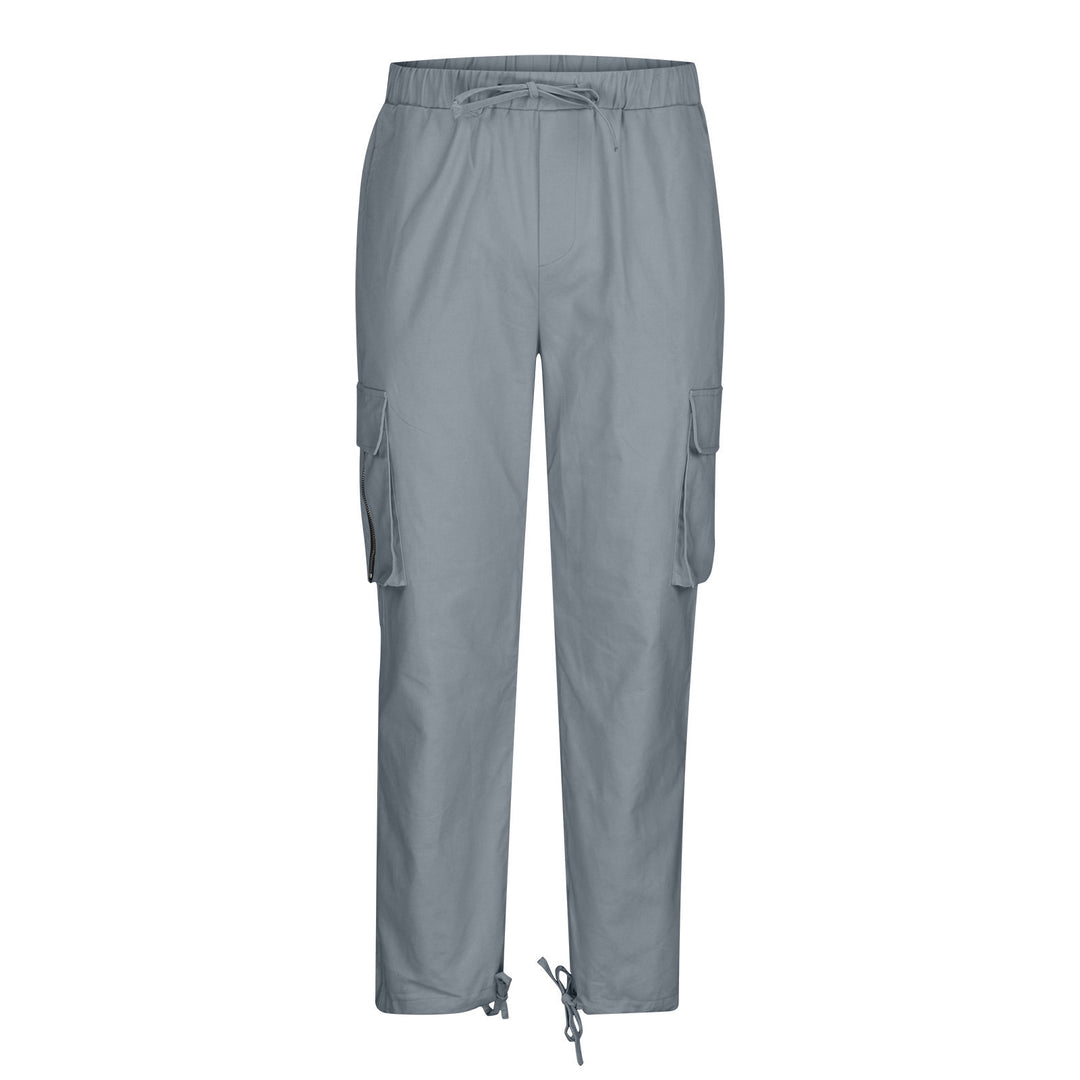 Men's cargo pants with adjustable waistband and practical side pockets Lisslune