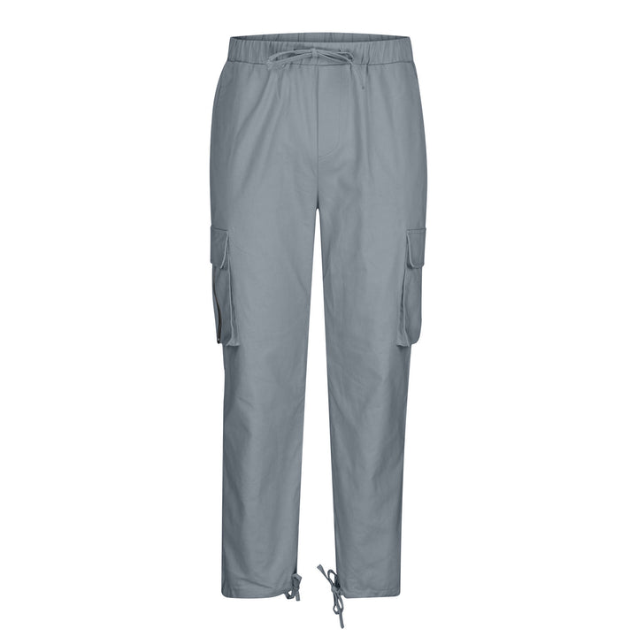 Men's cargo pants with adjustable waistband and practical side pockets Lisslune