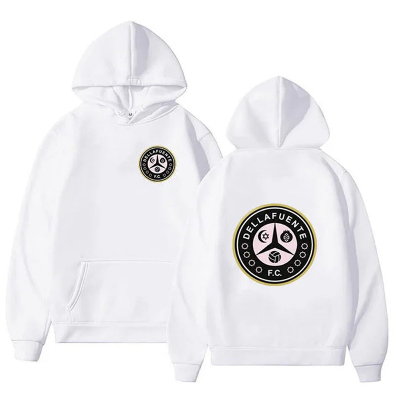Women's hooded sweatshirt with unique club design and soft fleece Lisslune