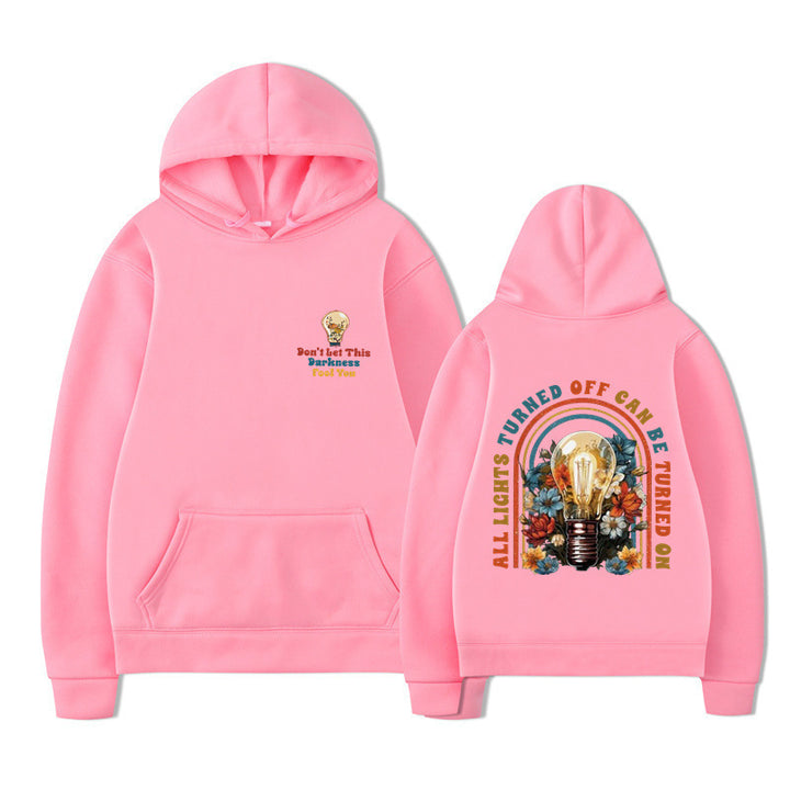 Women's hoodie with colorful design and relaxed fit Lisslune
