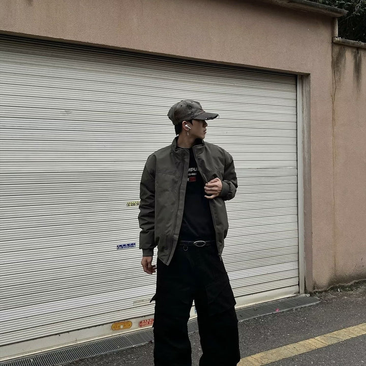 Men's Stylish and Robust Bomber Jacket Lisslune