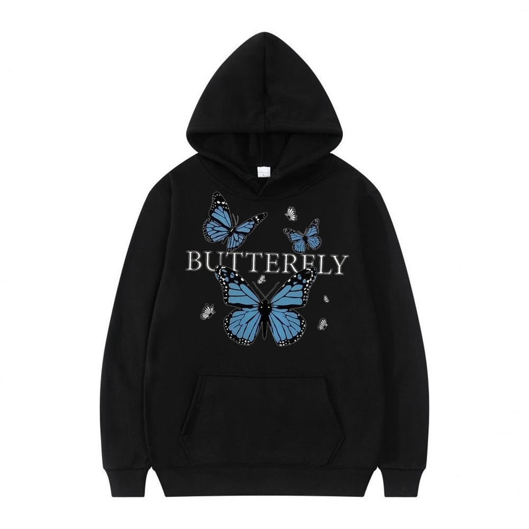 Women's hoodie with butterfly motif Lisslune