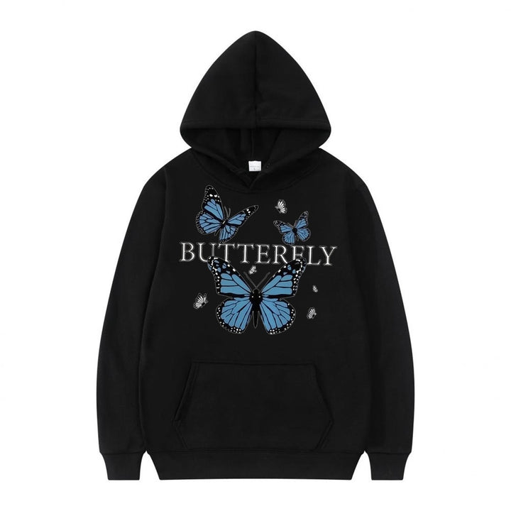 Women's hoodie with butterfly motif Lisslune