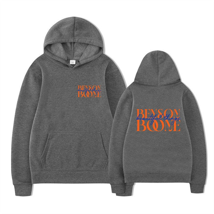 Women's hoodie with creative print and soft interior Lisslune