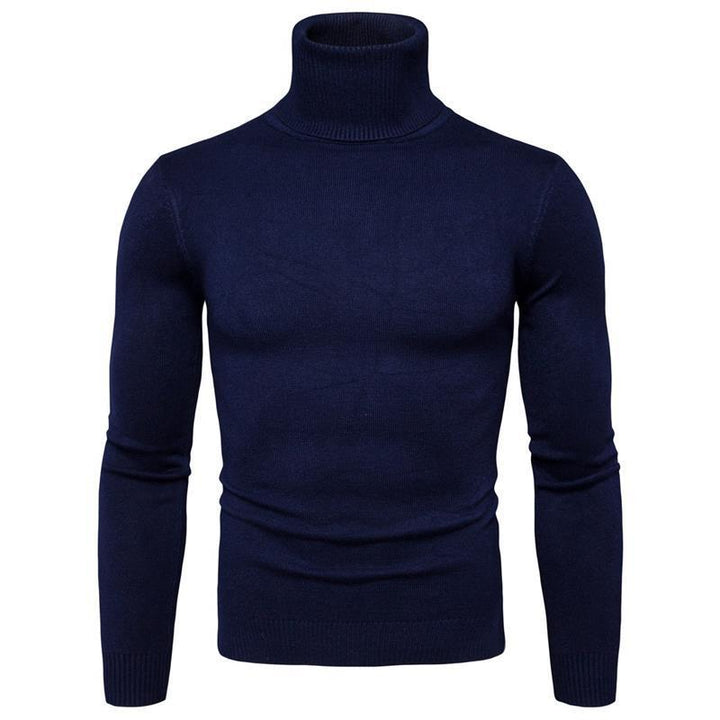 Men's turtleneck sweater made of fine merino wool Lisslune