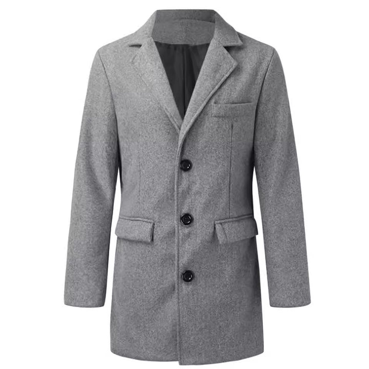 Men's elegant wool coat Lisslune