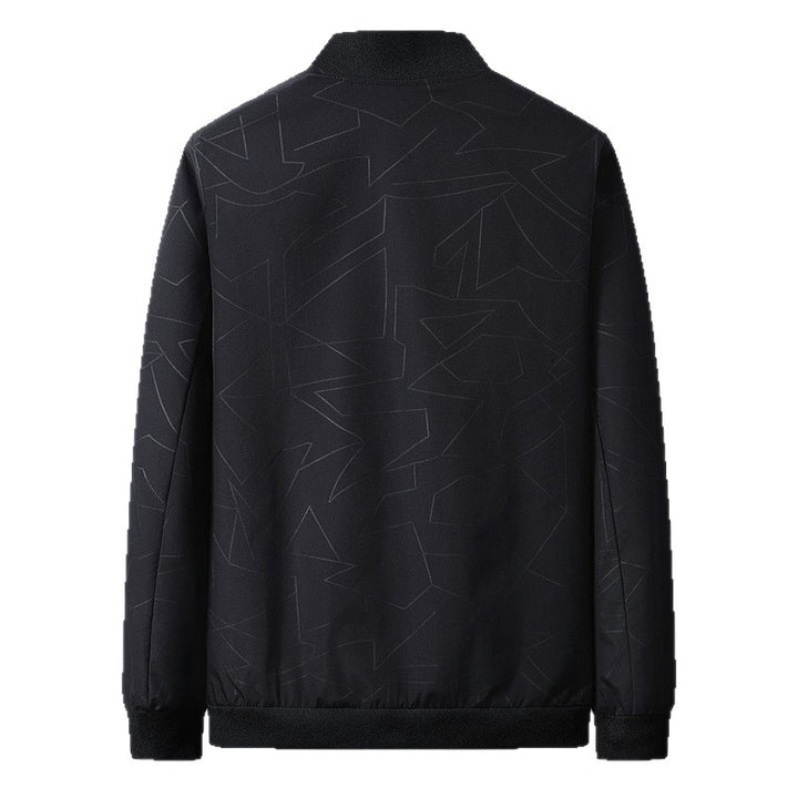 Men's fashionable transitional jacket with quilted design and elastic cuffs Lisslune