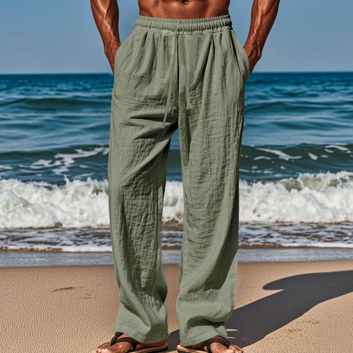 Men's relaxed beach pants made of breathable and lightweight material Lisslune