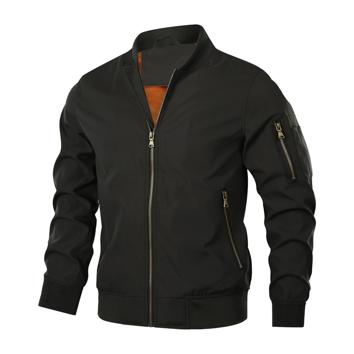 Men's Light and Stylish Bomber Jacket Lisslune