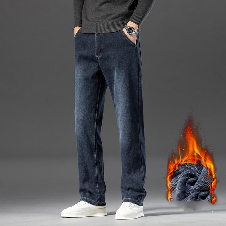 Men's Slim-Fit Jeans with Stretch Technology Lisslune