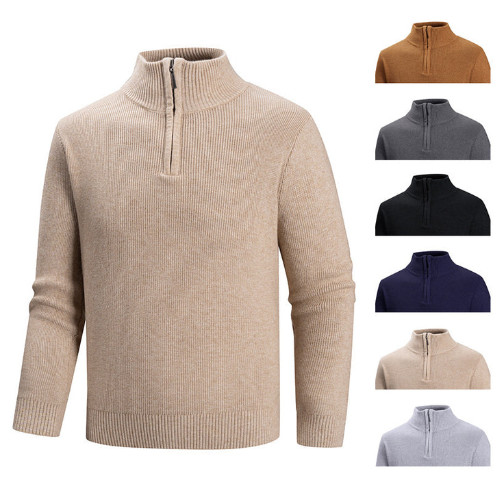 Men's sweater with high collar Lisslune