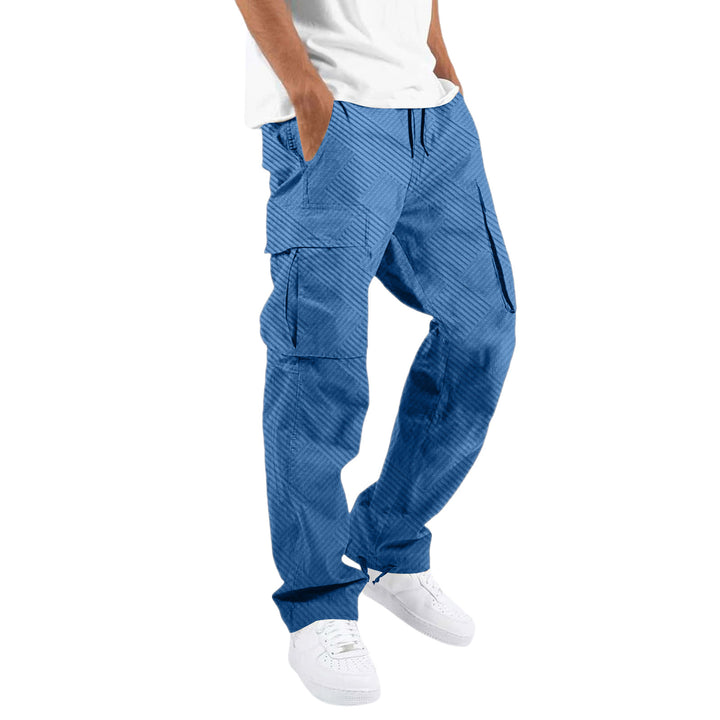 Men's fashionable cargo pants with ergonomic cut and practical side pockets Lisslune