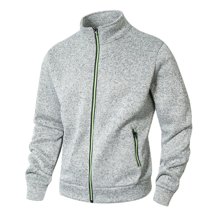 Men's sports jacket with modern zipper and high collar Lisslune