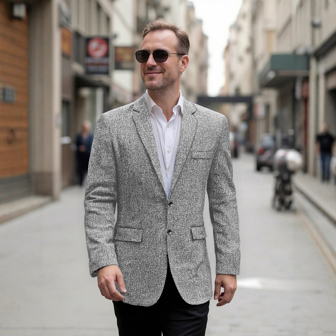 Men's elegant, structured blazer in modern design Lisslune