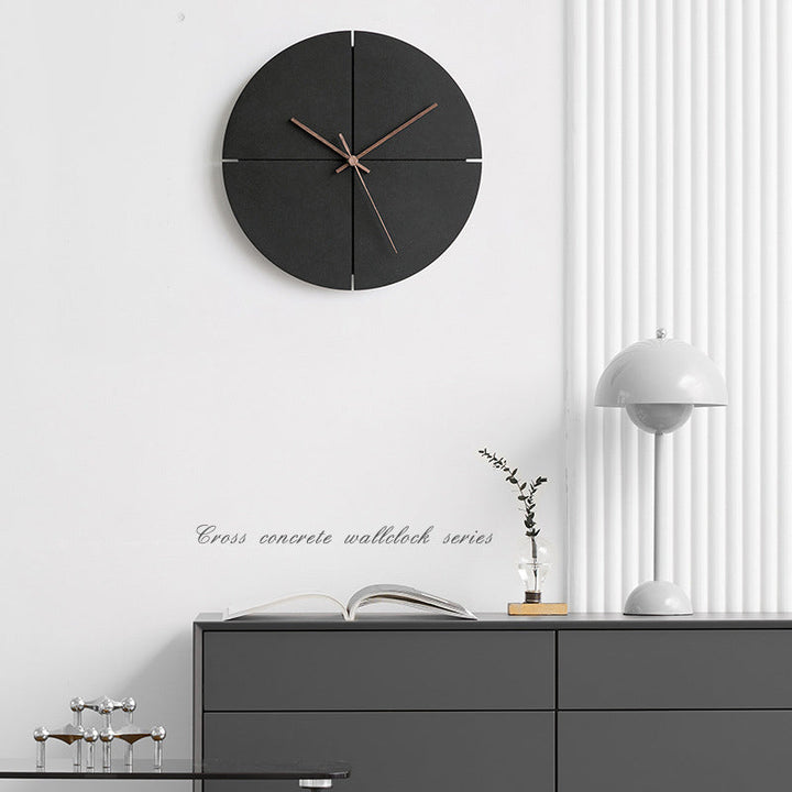Lisslune | Minimalist Modern Silent Wall Clock for Living Room