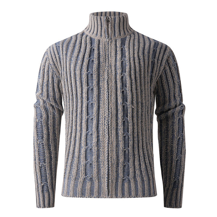 Men's striped knit sweater Lisslune