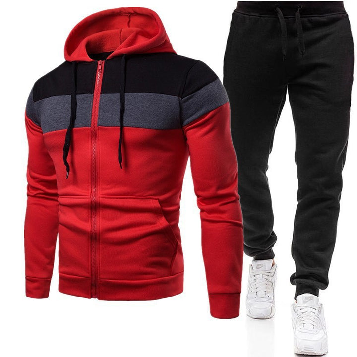 Men's Sporty Leisure Suit with Stylish Design Lisslune