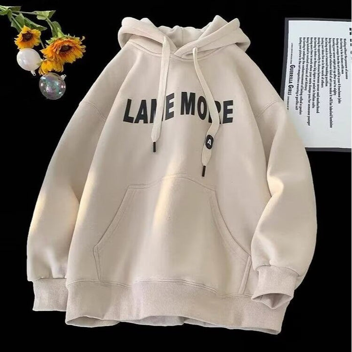 Women's hoodie with modern lettering and exclusive design Lisslune