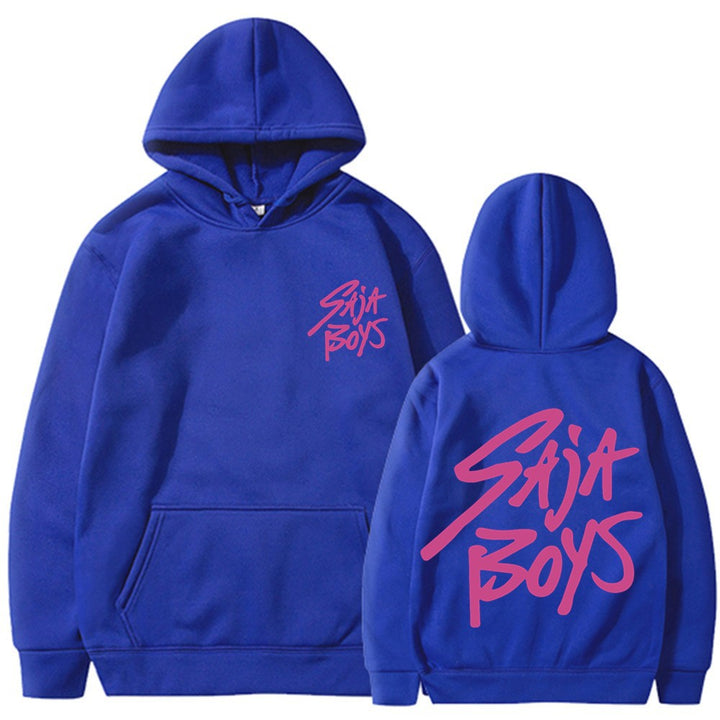 Women's hoodie with distinctive lettering and kangaroo pocket Lisslune
