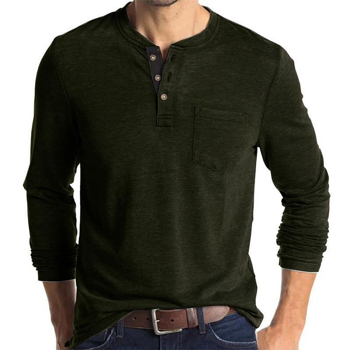 Men's Long Sleeve Shirt Lisslune