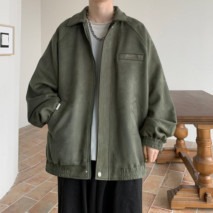 Men's Oversized Quilted Jacket with Practical Pockets Lisslune