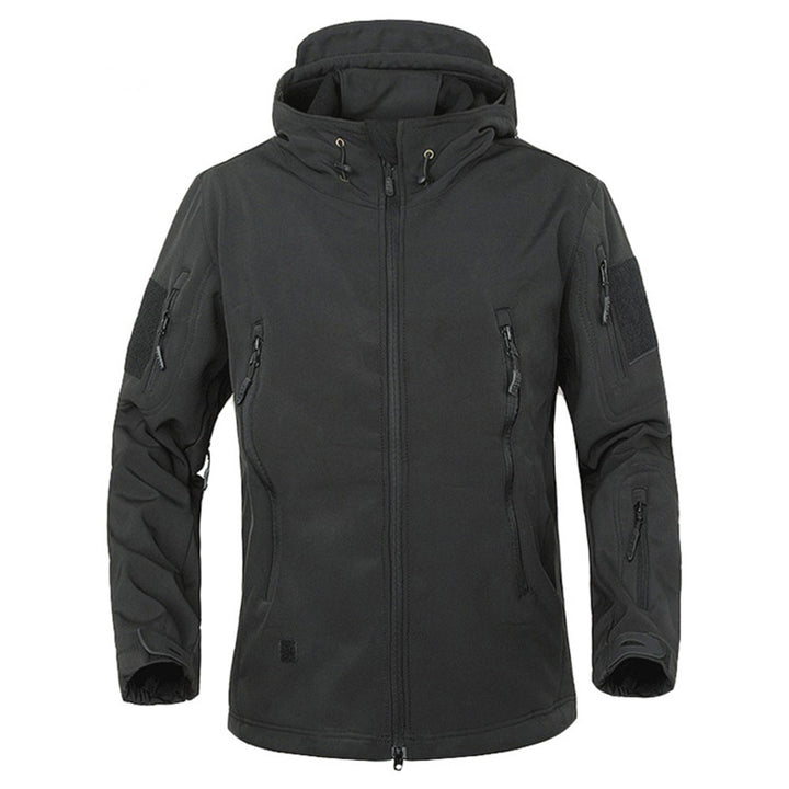 Men's multifunctional outdoor jacket with insulating fleece lining and practical zip pockets Lisslune