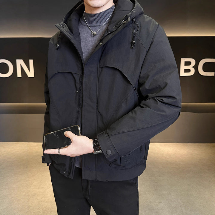 Men's Functional Winter Jacket with Adjustable Hood Lisslune