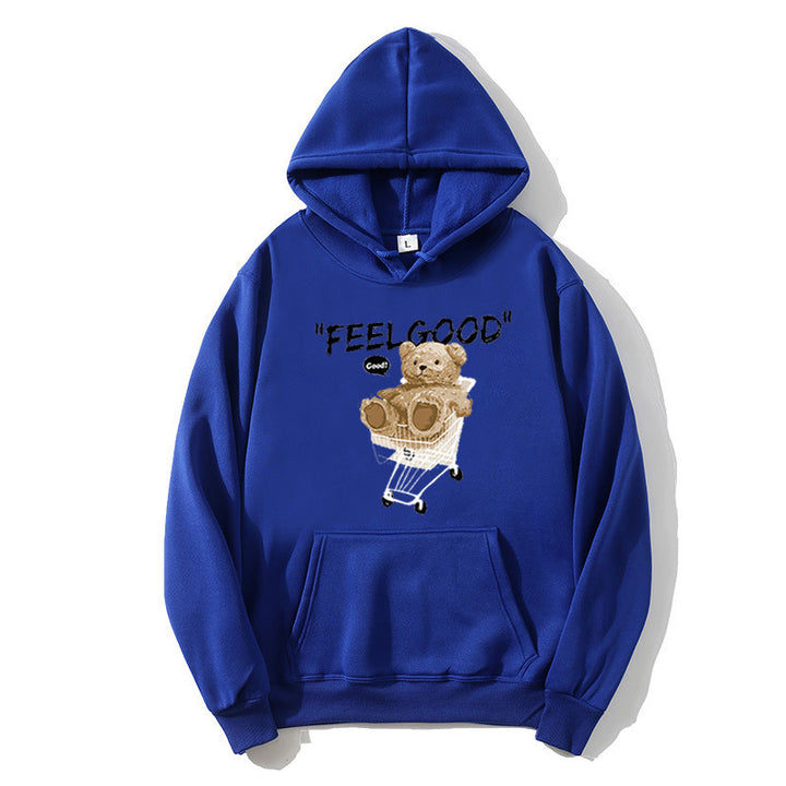 Women's hooded sweatshirt with unique animal motif Lisslune