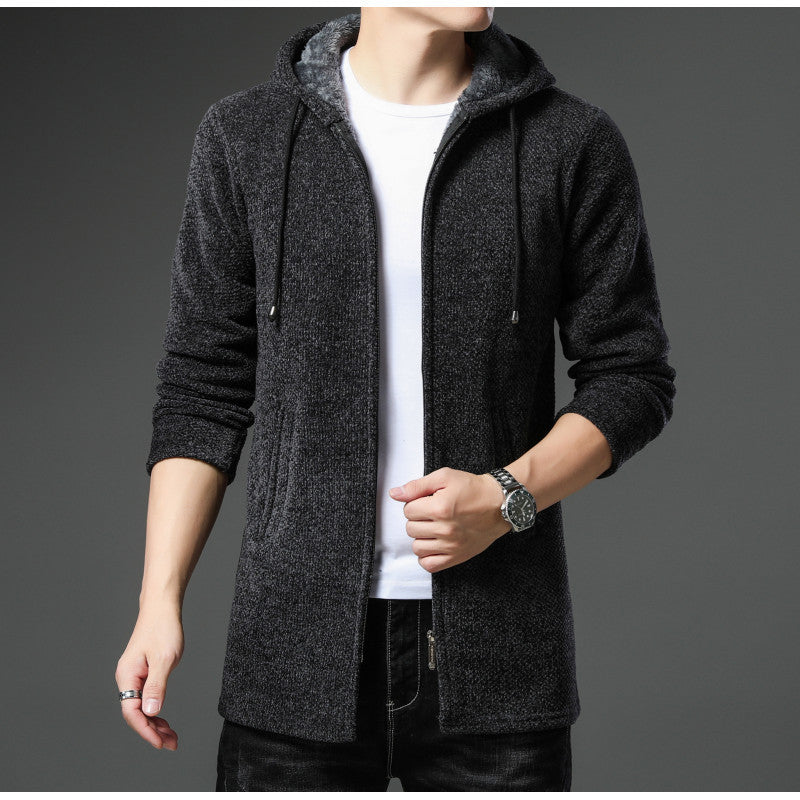 Men's urban leisure jacket with hood Lisslune